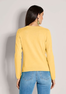 Feinstrick-Cardigan mit Modal thumbnail 3