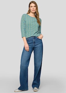 Jersey-Shirt mit grafischem Print thumbnail 2