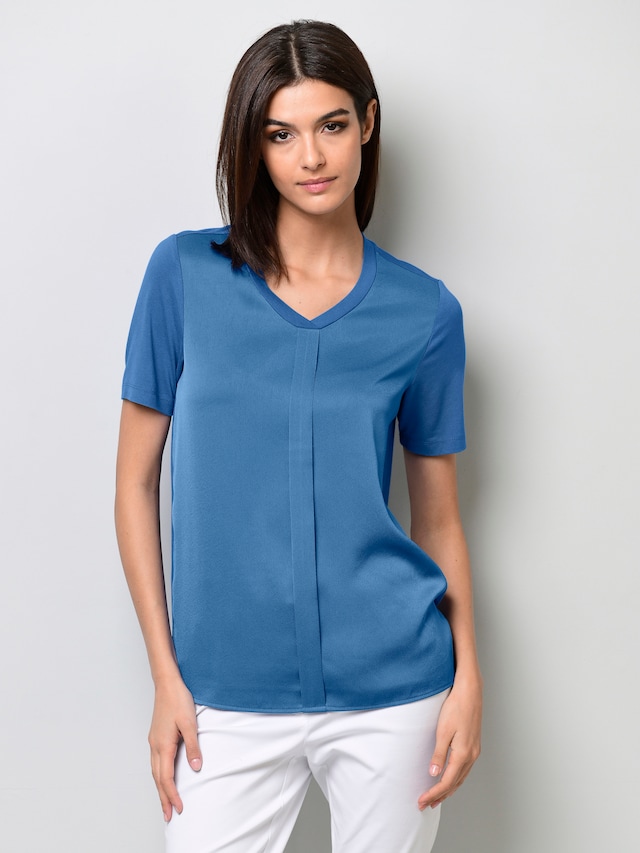 Shirt mit Falten