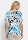 T-shirt en viscose avec un mélange de motifs attrayant thumbnail 3