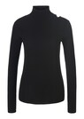 Stehkragenpullover mit Cut-out thumbnail 6