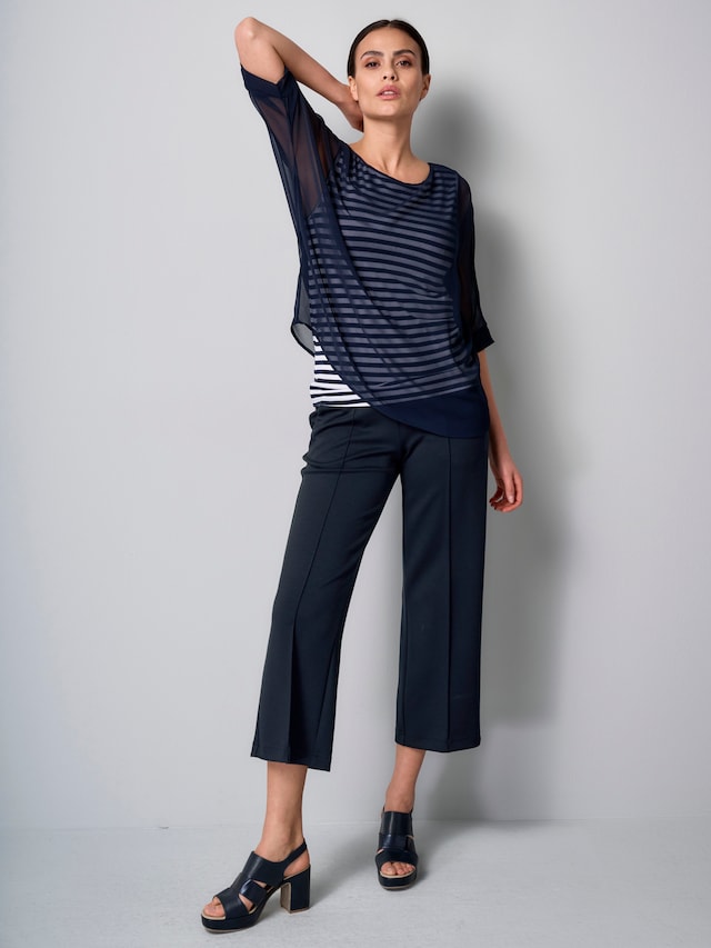 Bluse in Streifendessin 4