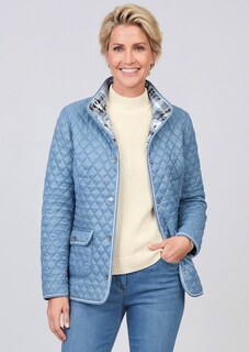 Veste légère réversible avec surpiqûres en losange thumbnail 8