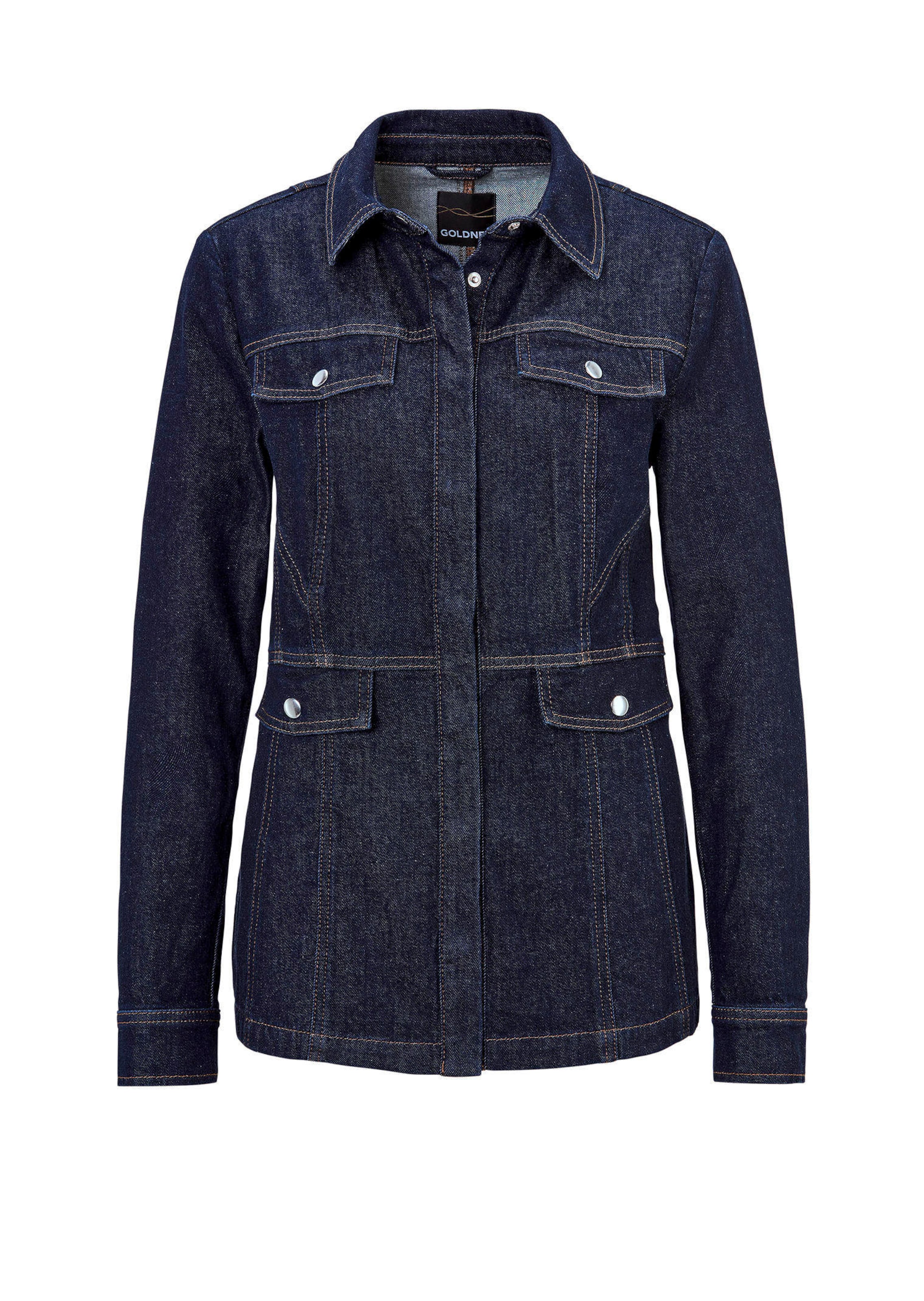 Veste en jean aux détails sport