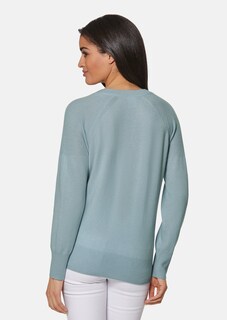Pull à encolure en V en cachemire thumbnail 3