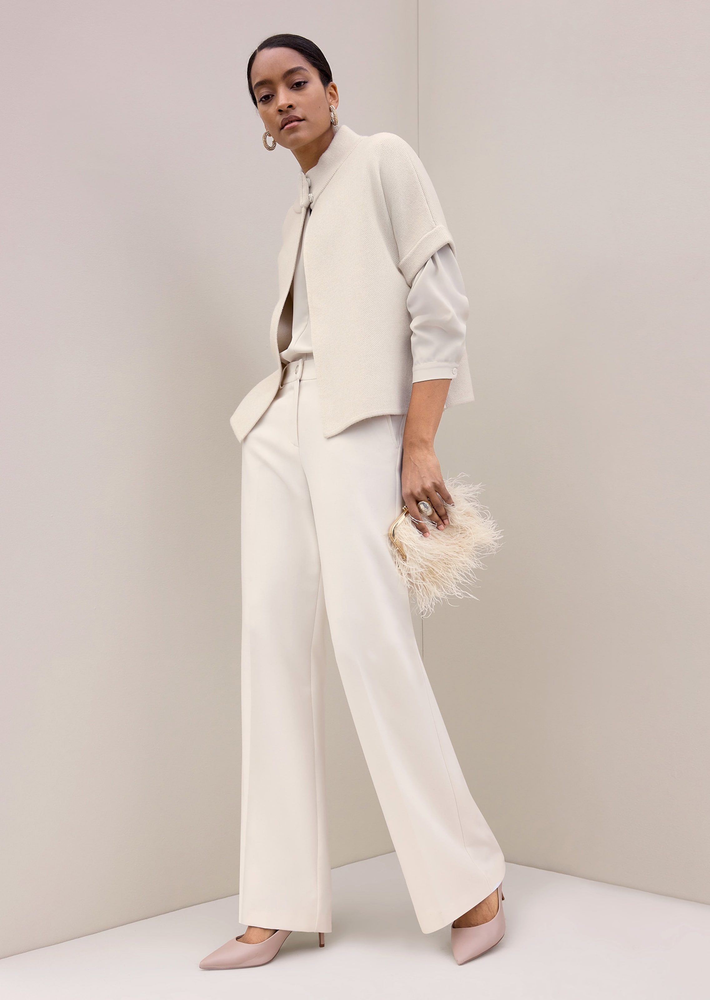 Elegant palazzo style trousers