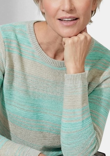 Multicolour pullover met verfrissend kleurverloop thumbnail 5