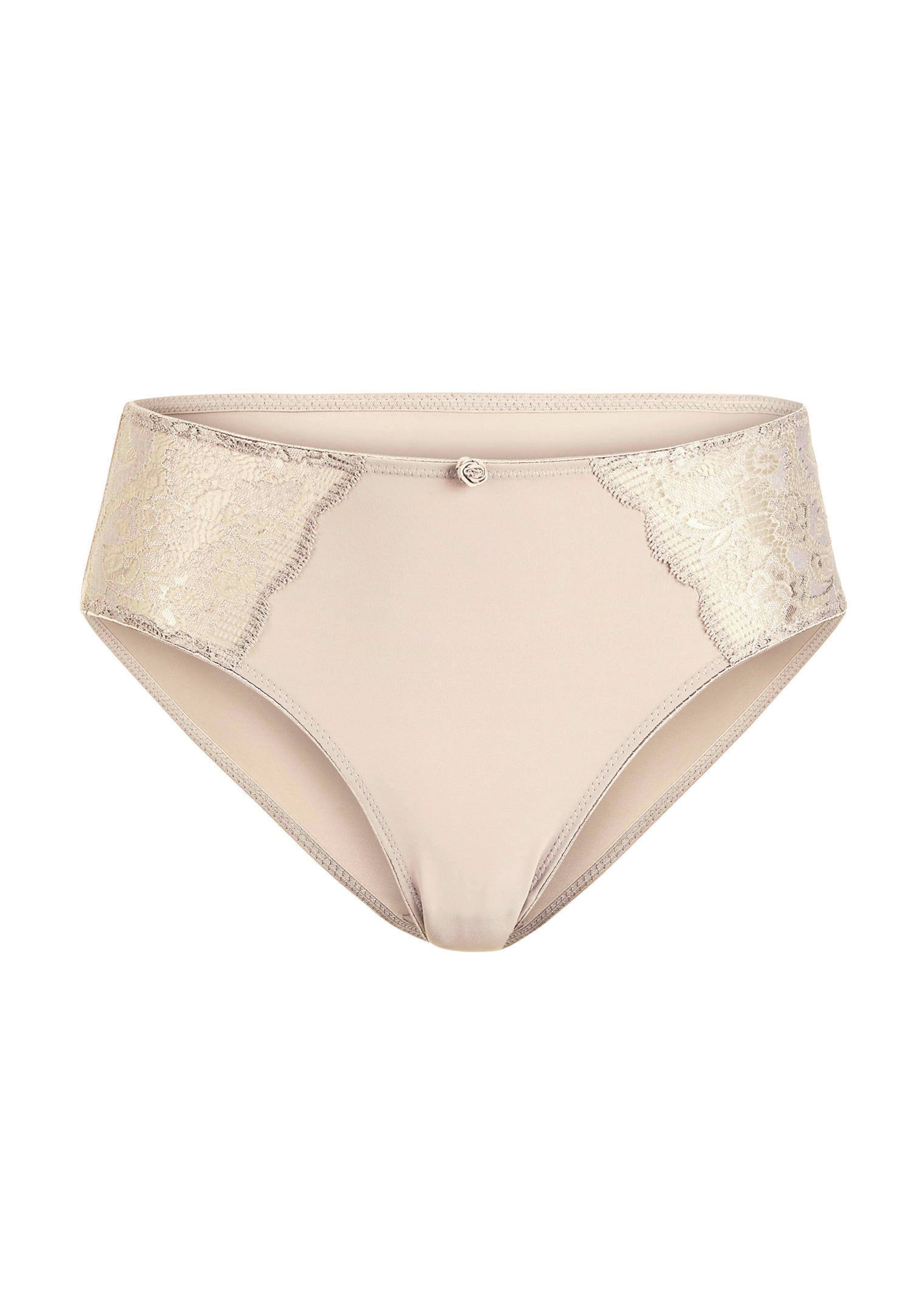 Slip taille haute en dentelle