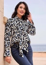 Bluse mit Ärmel-Volants thumbnail 1