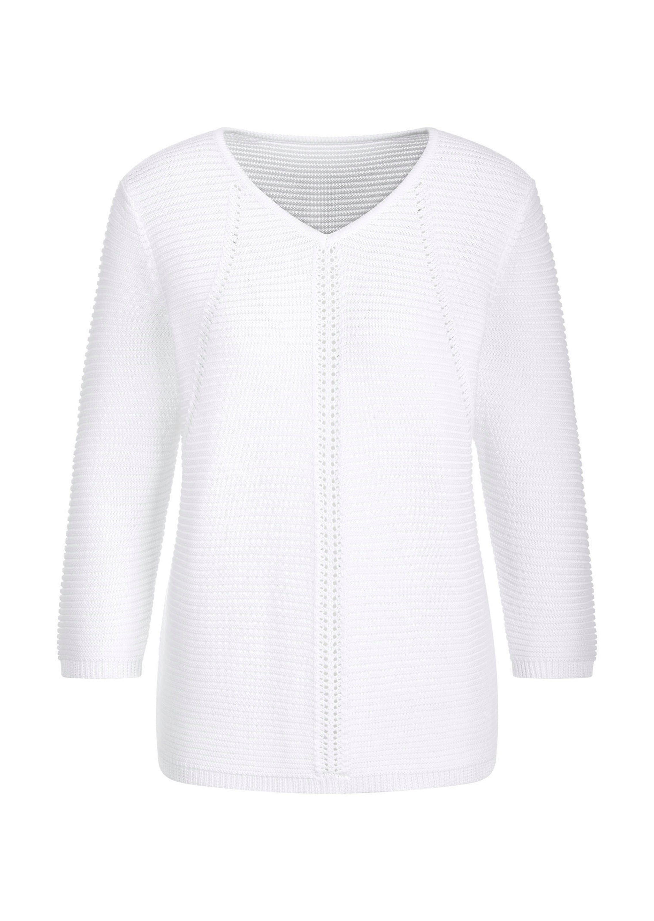 Pull avec détails en tricot