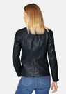 Veste en cuir nappa avec parties structurées thumbnail 3