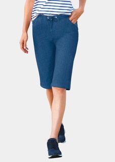 Long-Bermuda mit Schlupfbund und Kordelzug thumbnail 1