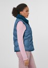 Gilet matelassé réversible un côté peluche et un côté nylon thumbnail 4