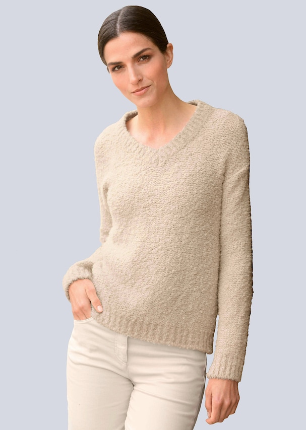 Pullover aus angenehmen Bouclegarn 3