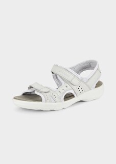 Leder-Sandalen mit Klettverschluss thumbnail 1