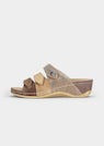 Mules en cuir avec semelle à mémoire de forme thumbnail 4