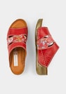 Mules en cuir avec imprimé floral thumbnail 2