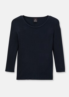 Rippenpullover mit 3/4-Ärmel thumbnail 5