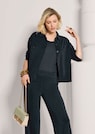 Oversize Hemdbluse mit aufgesetzten Taschen thumbnail 4