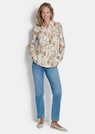 Hemdbluse aus Viskose mit Blumenmuster thumbnail 2