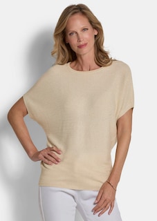 Edler Strickpullover mit Glanzgarn thumbnail 1