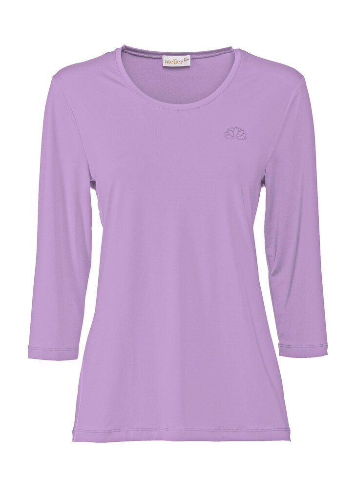 Shirt mit Rundhals und 3/4-Arm