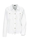 Jeansjacke mit Blumenborte thumbnail 6