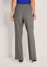 Wide-Leg-Hose mit Zierriegel in Lederoptik thumbnail 3