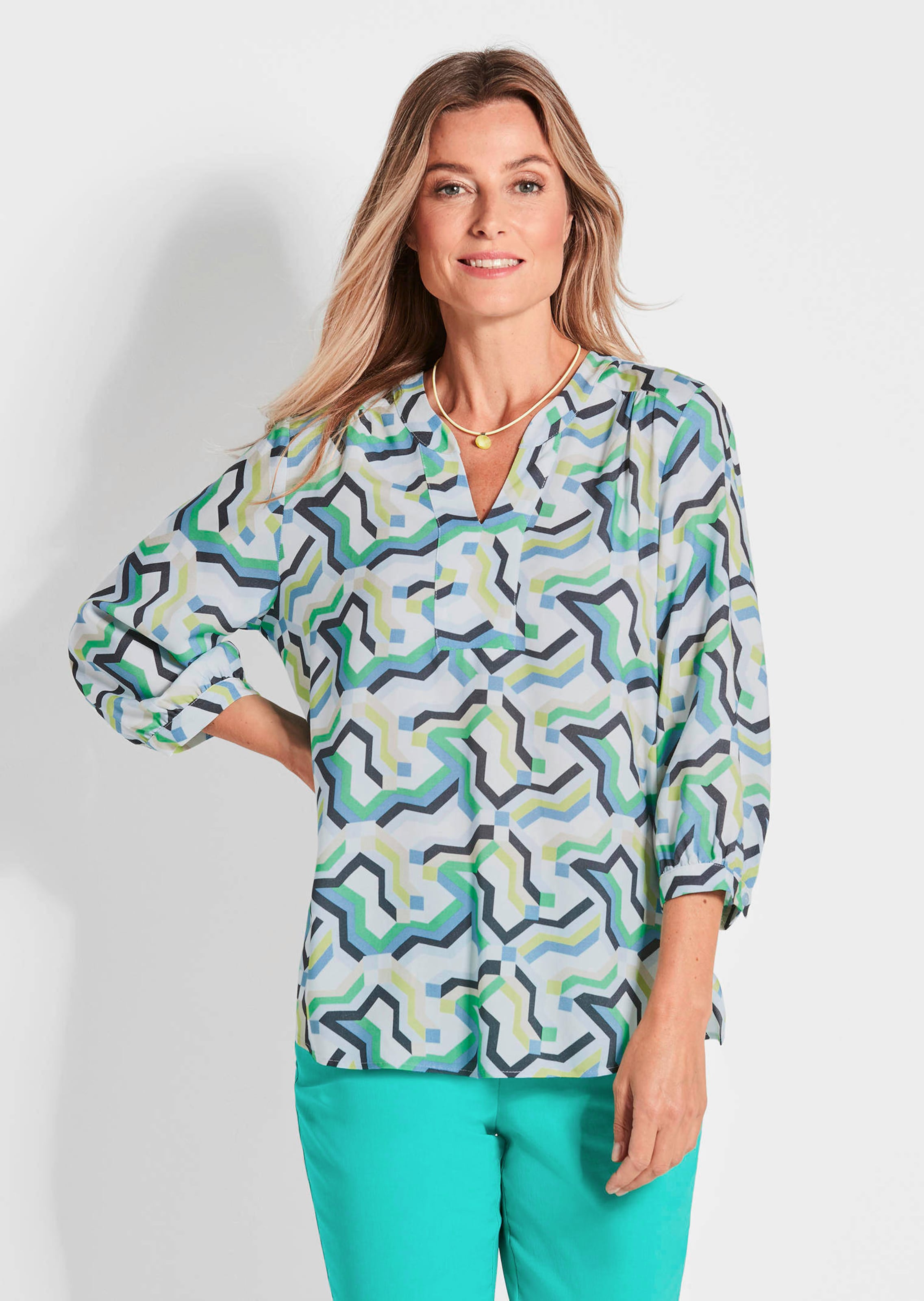 Blouse in tuniekstijl