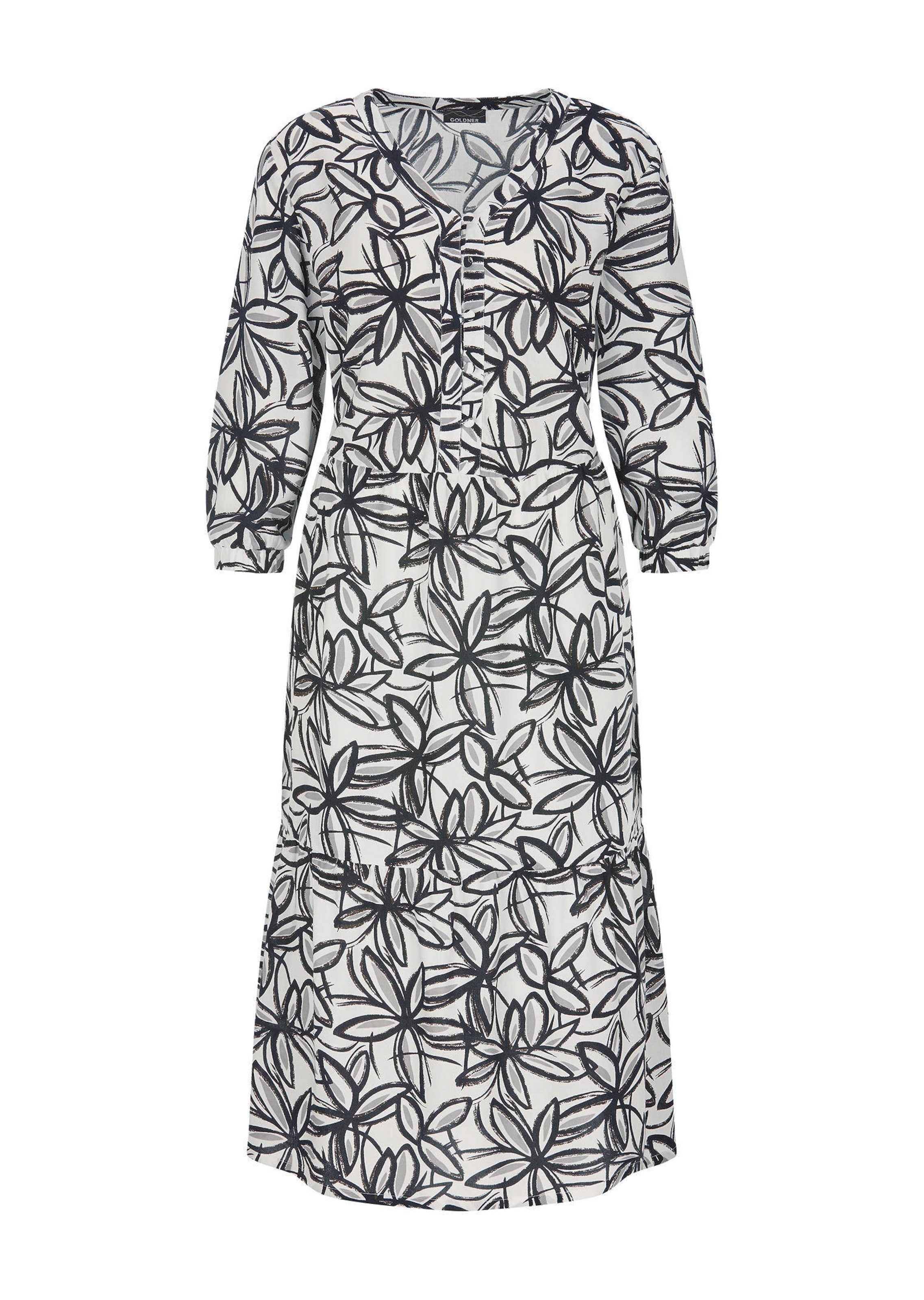 Robe en viscose avec encolure en V