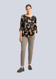 Bluse mit Krempelärmel thumbnail 2