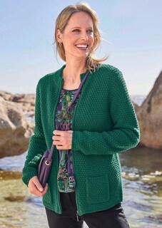 Cardigan avec structure à effet 3D thumbnail 7