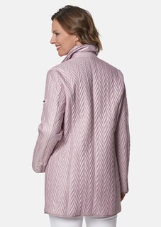 Veste longue avec piqûres fantaisie thumbnail 3