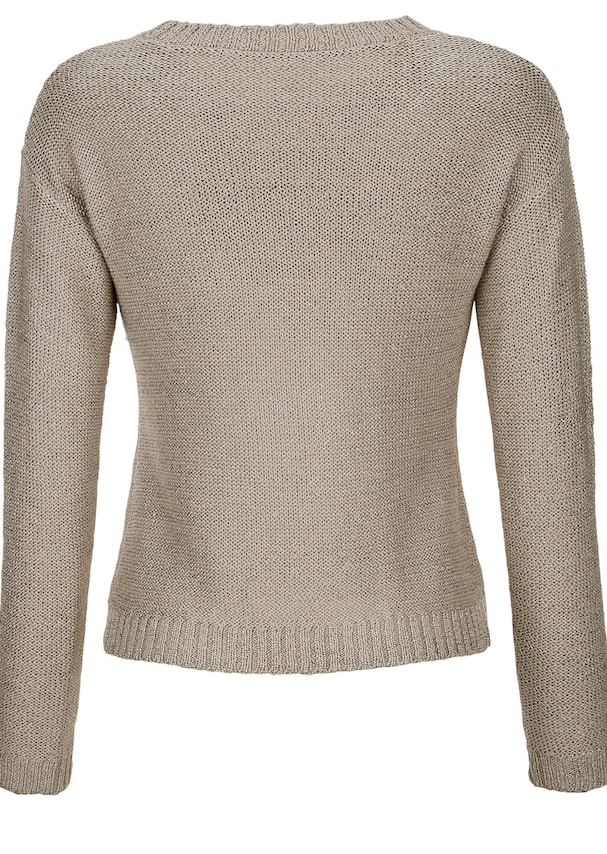 Pullover mit metallischem Garn 6