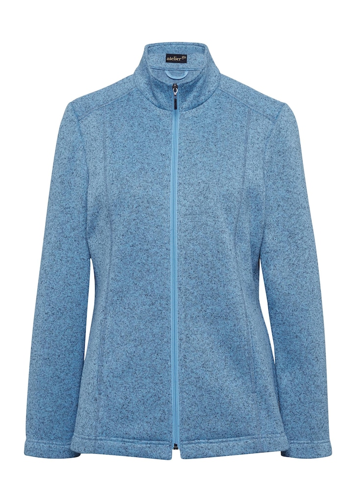 Kuschelweiche Strickfleece-Jacke