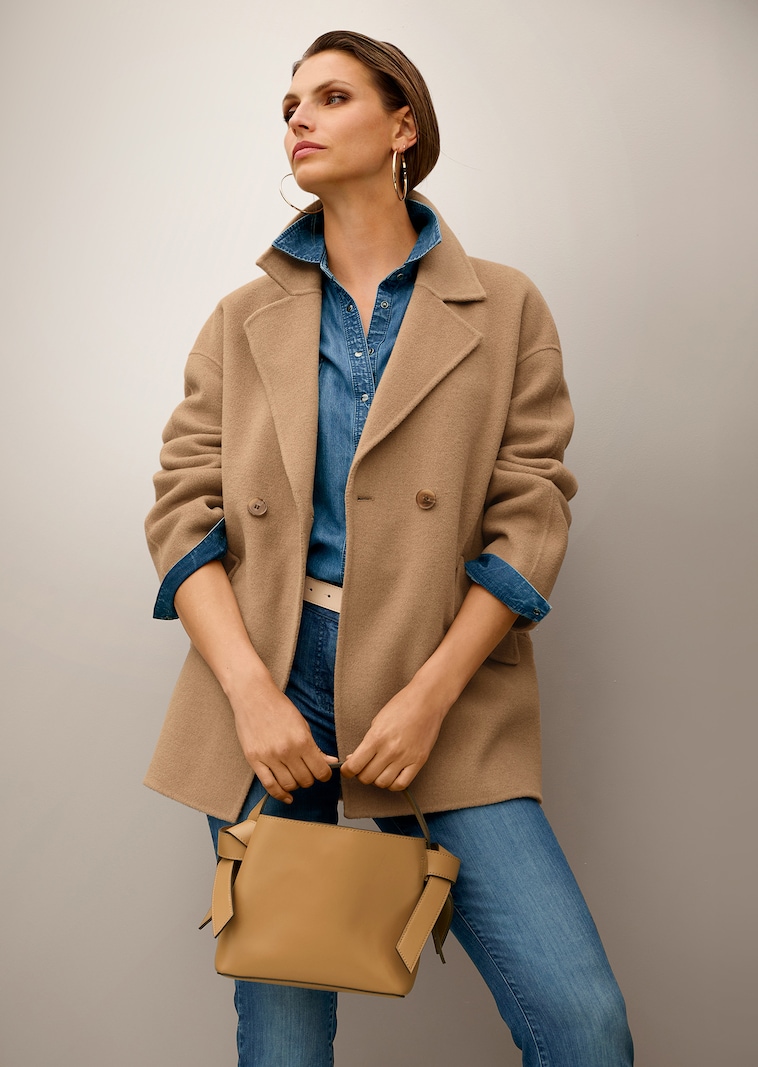 Jacke in lässig eleganter Weite