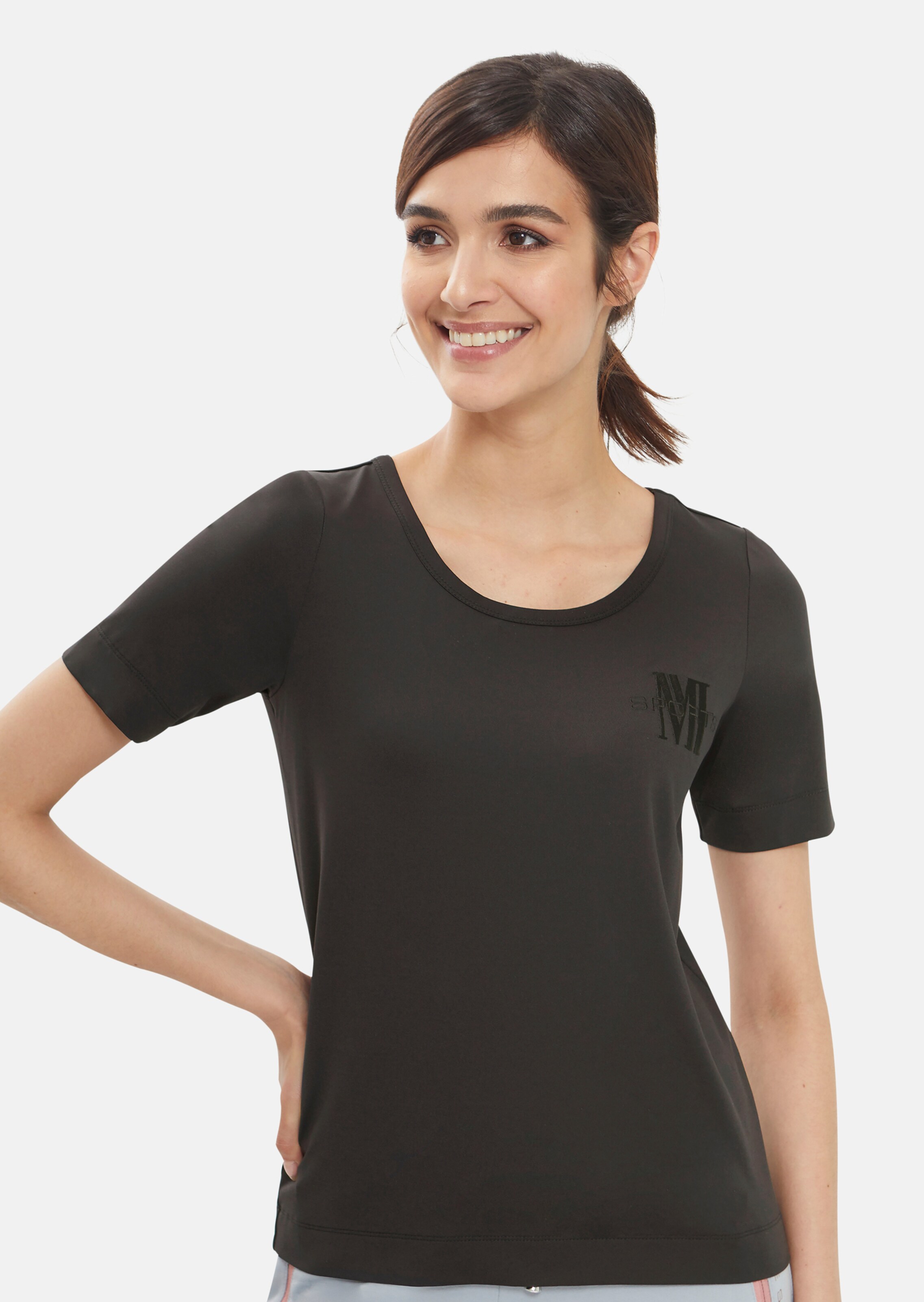 Kurzarmshirt mit M SPORTS-Logo-Stickerei