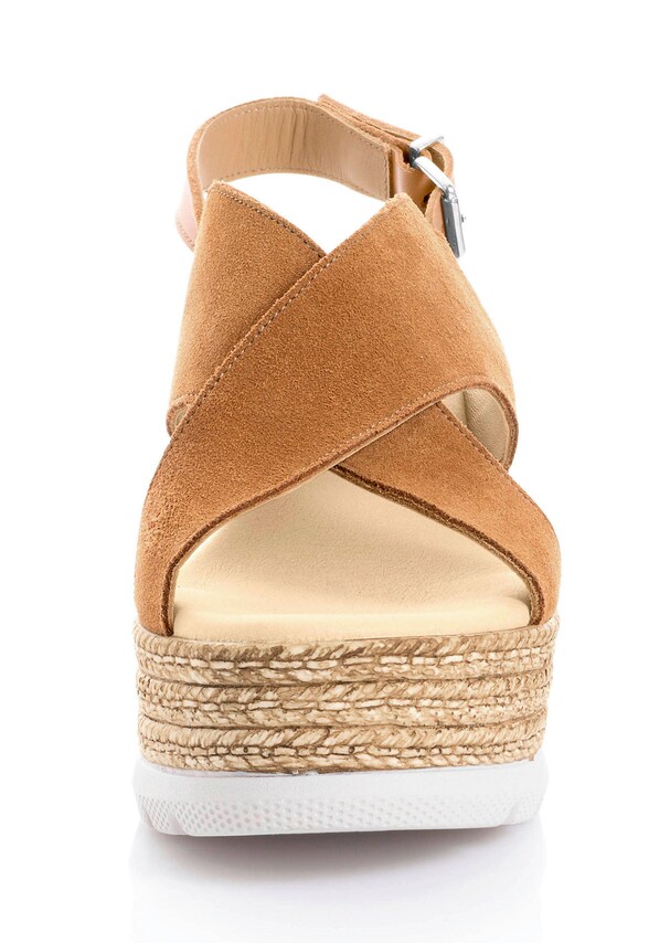 Sandalette aus Rindsvelousleder 2