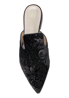 Elegante Pantolette aus geprägtem Brokat thumbnail 3