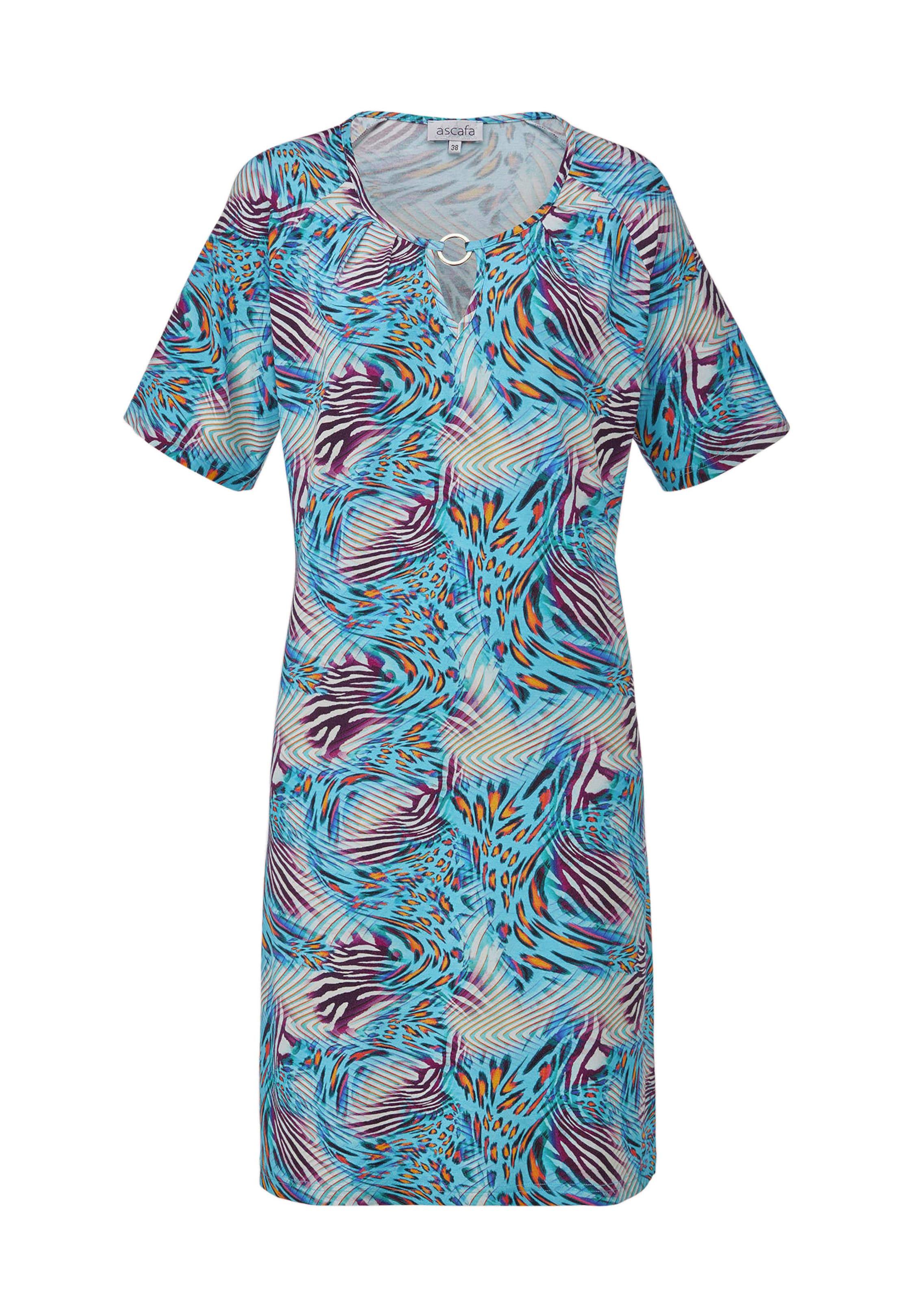 Robe de loisirs avec imprimé animal fantaisie