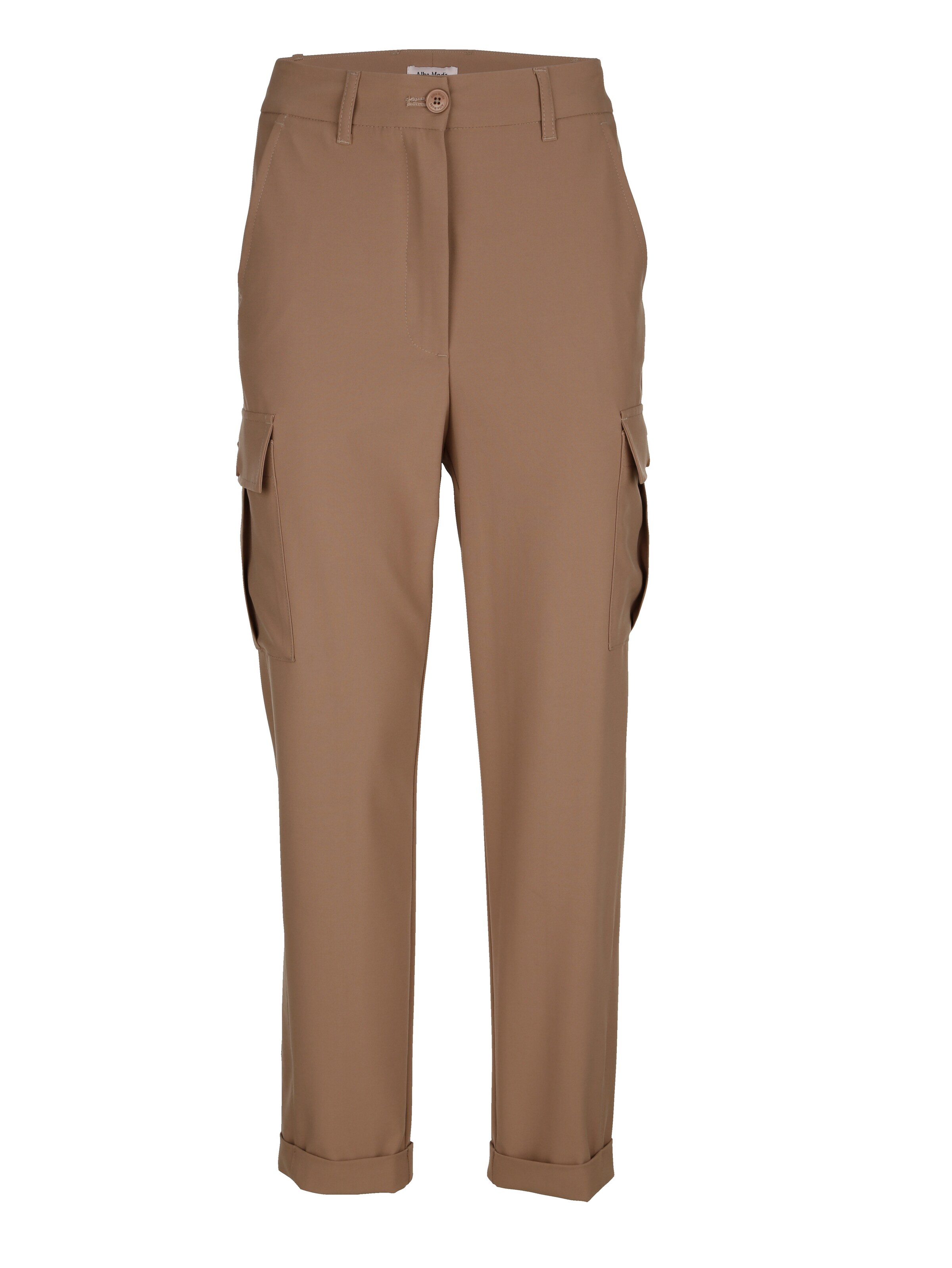 Cargohose mit aufgesetzten Taschen