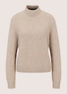 Weicher Pullover mit Stehkragen thumbnail 6