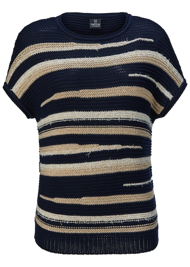 Summer jumper in an elegant striped pattern
