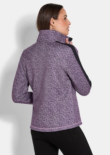 Fleecejacke in Strickoptik thumbnail 2
