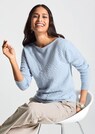 Pullover mit Kaschmir und Strukturstrick thumbnail 1
