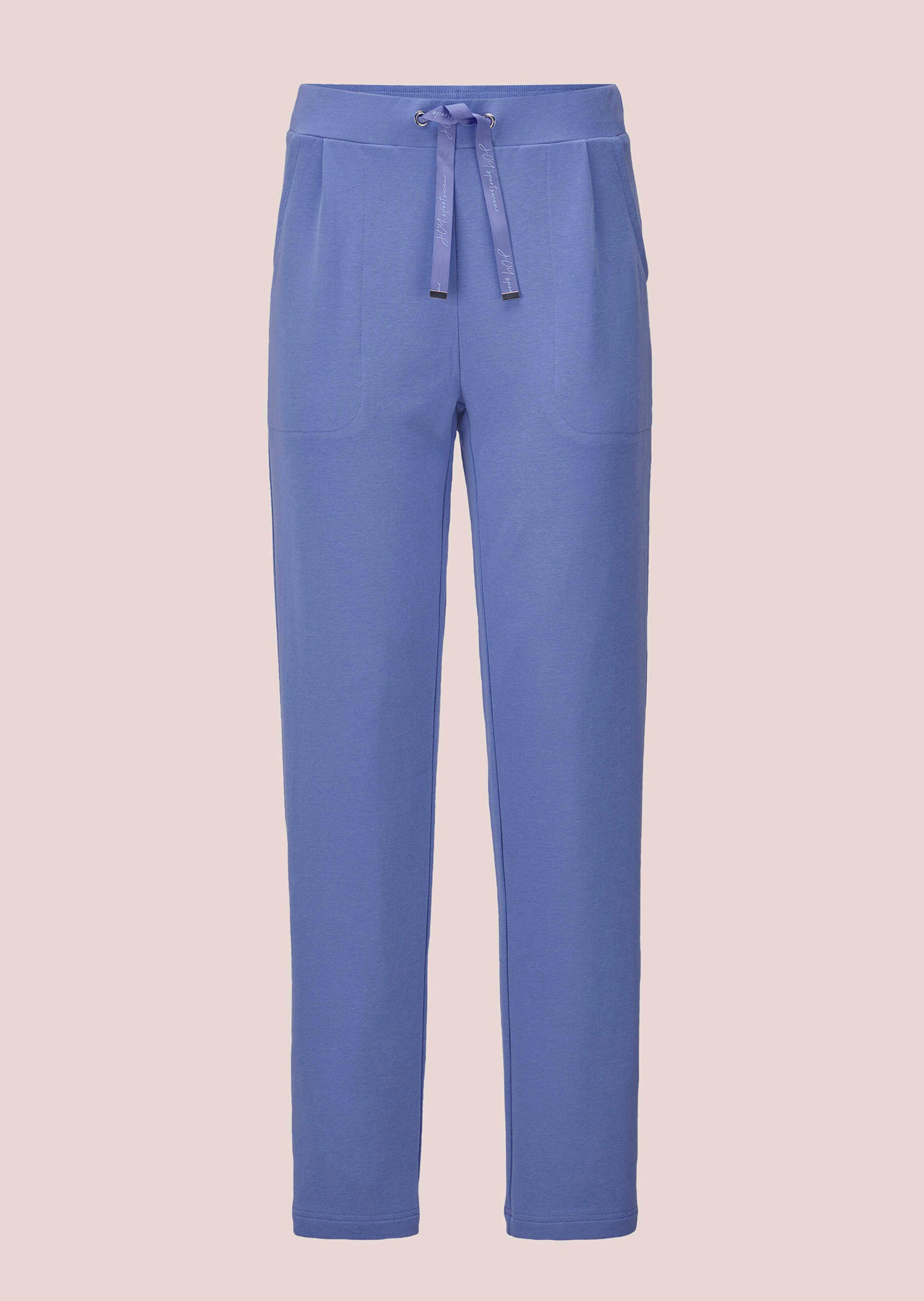 Gerade Freizeithose mit Bindeband