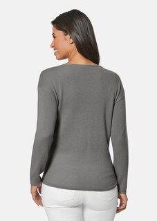 Oversize-Pullover mit Flechtmuster thumbnail 3