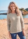 Tricot pullover met bloemenmotief thumbnail 7