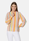 Blouse with colourful striped print thumbnail 1