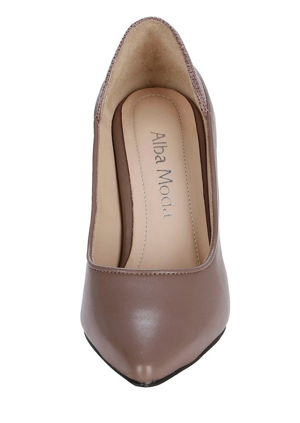 High Heel in modischer Farbkombination 2